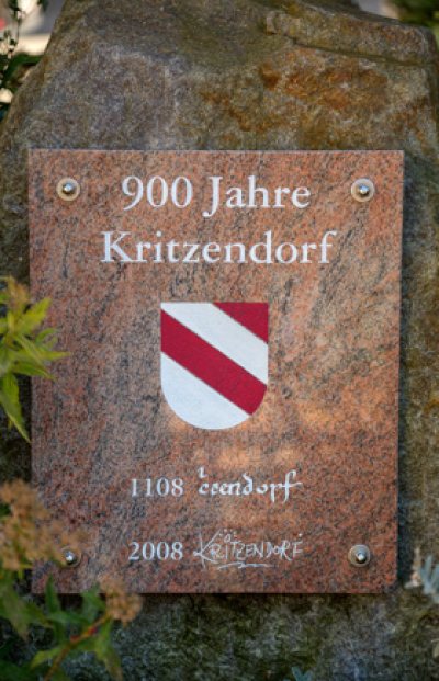 Gedenkstein 900 Jahre Kritzendorf 